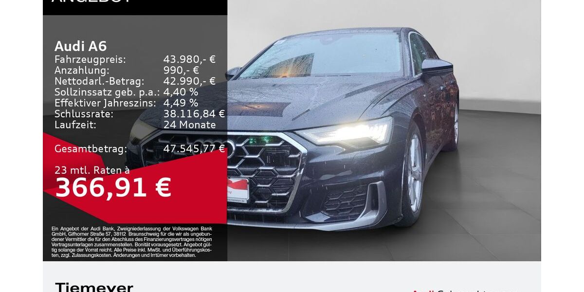 Audi A6 53.097 km 43.420 &euro; Remscheid 42897