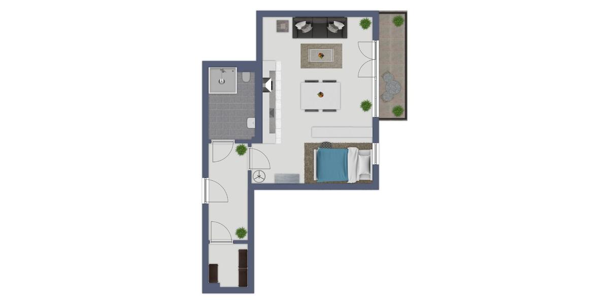 *Moderne 1-Zimmer-Wohnung mit Balkon in Leverkusen Opladen* 1 zimmer