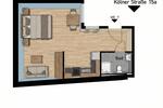 Erdgeschoßwohnung Remscheid Gemarkung Bergisch Born - 1 Zimmer, 43 m&sup2;, 350&euro; | Angebot:26376128
