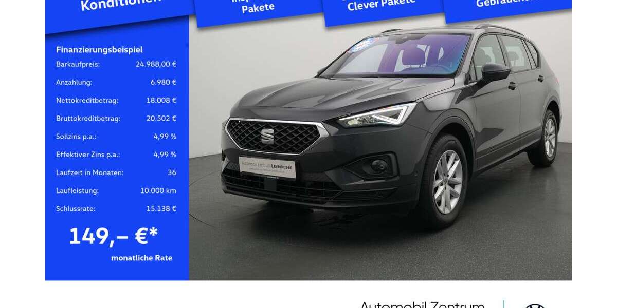 Seat Tarraco 39.859 km 24.988 &euro; Leverkusen 51379