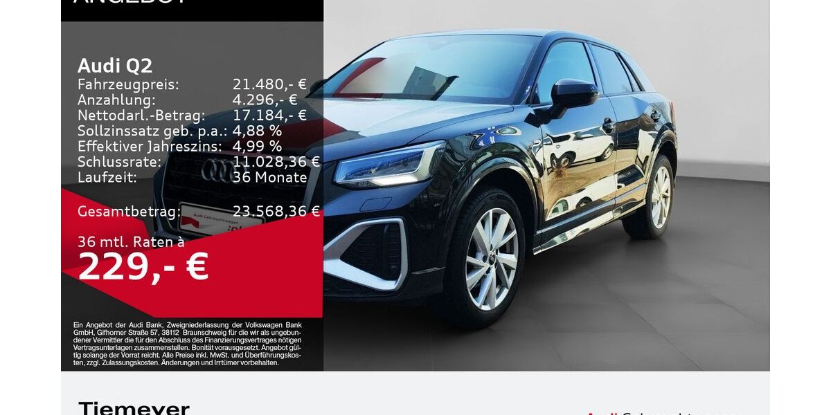 Audi Q2 47.609 km 20.480 &euro; Remscheid 42897