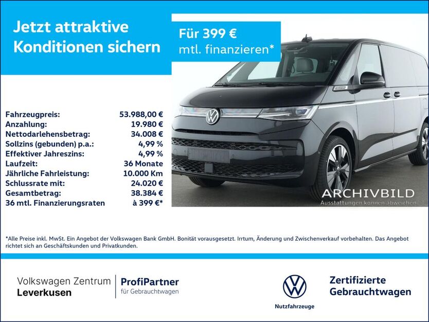 VW T7 Multivan 46.378 km 53.988 € Leverkusen 51379