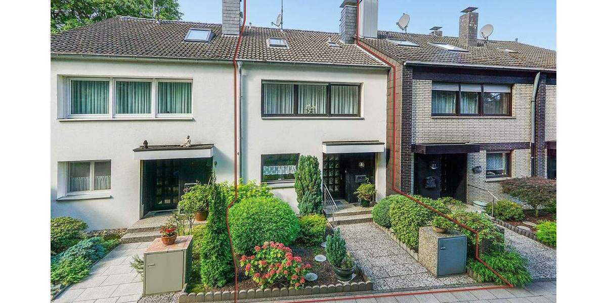 Reihenmittelhaus Düsseldorf Hubbelrath - 5 Zimmer, 124 m&sup2;, 595.000&euro; | Angebot:23957248