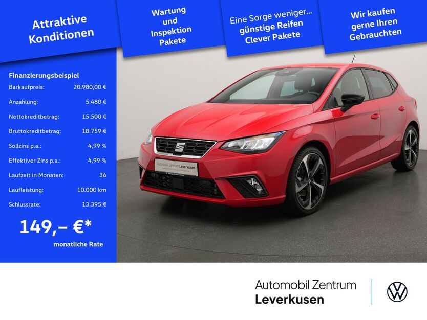 Seat Ibiza 15.893 km 20.380 € Leverkusen 51379