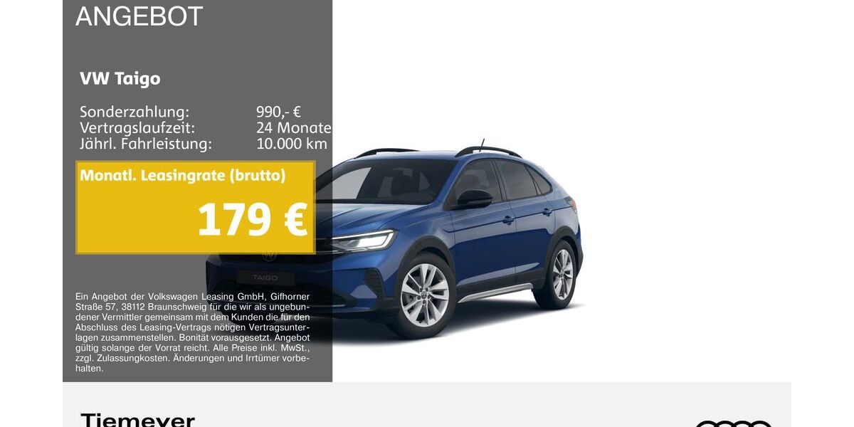 VW Taigo 21.381 km 22.980 &euro; Remscheid 42897