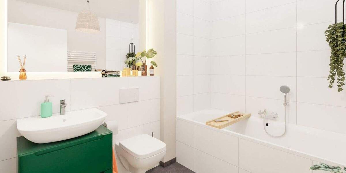 4-Zi.-Wohnung mit Südloggia und zwei Bädern - barrierefrei 4 zimmer