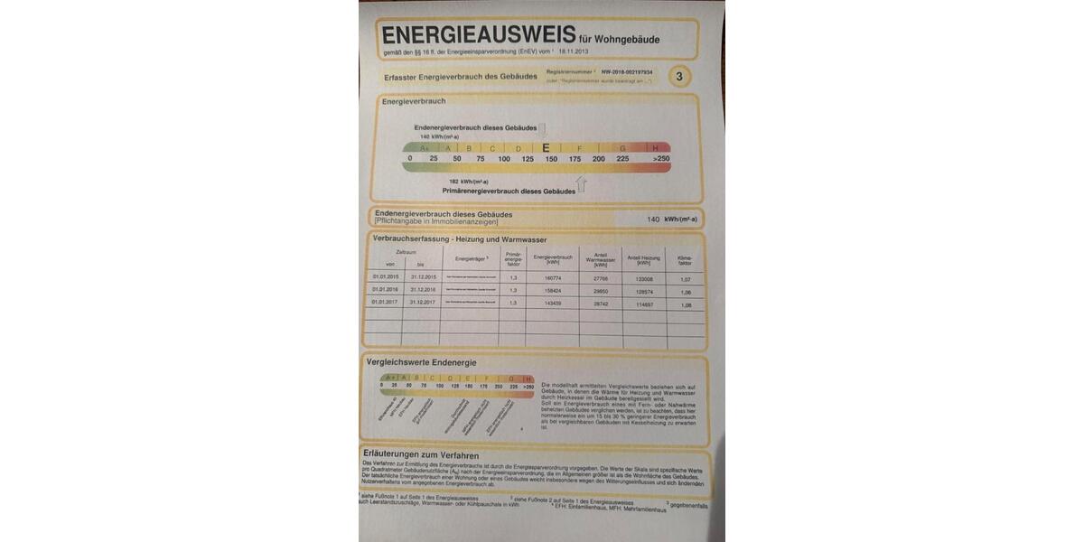 Etagenwohnung Bergisch Gladbach Paffrath - 4 Zimmer, 117 m&sup2;, 389.000&euro; | Angebot:27096052