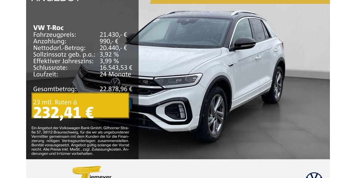 VW T-Roc 41.027 km 20.750 &euro; Remscheid 42897