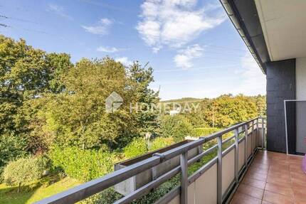 Ideal geschnittene 2-Zimmer-Wohnung mit West-Balkon, Stellplatz und Erbpacht nahe der Hildener Heide