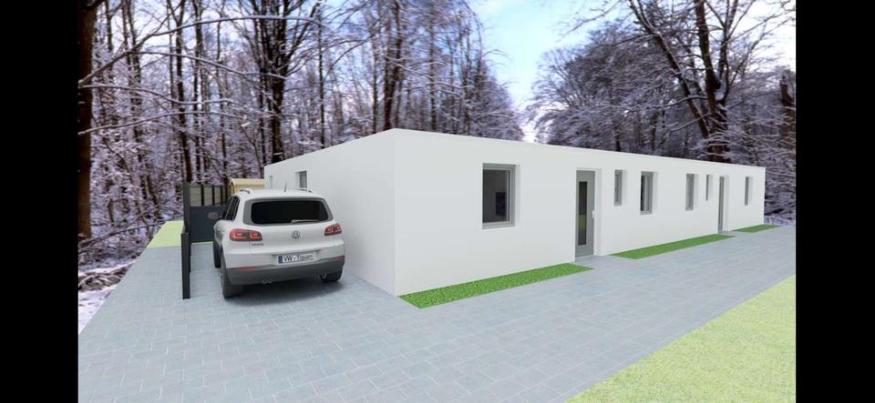 Neubau Bungalow Erstbezug (KfW40, PV Anlage, barrierearm,..) 3 zimmer