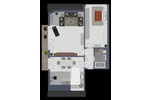Dachgeschoßwohnung Leverkusen Bergisch Neukirchen - 2 Zimmer, 82 m&sup2;, 850&euro; | Angebot:26424002