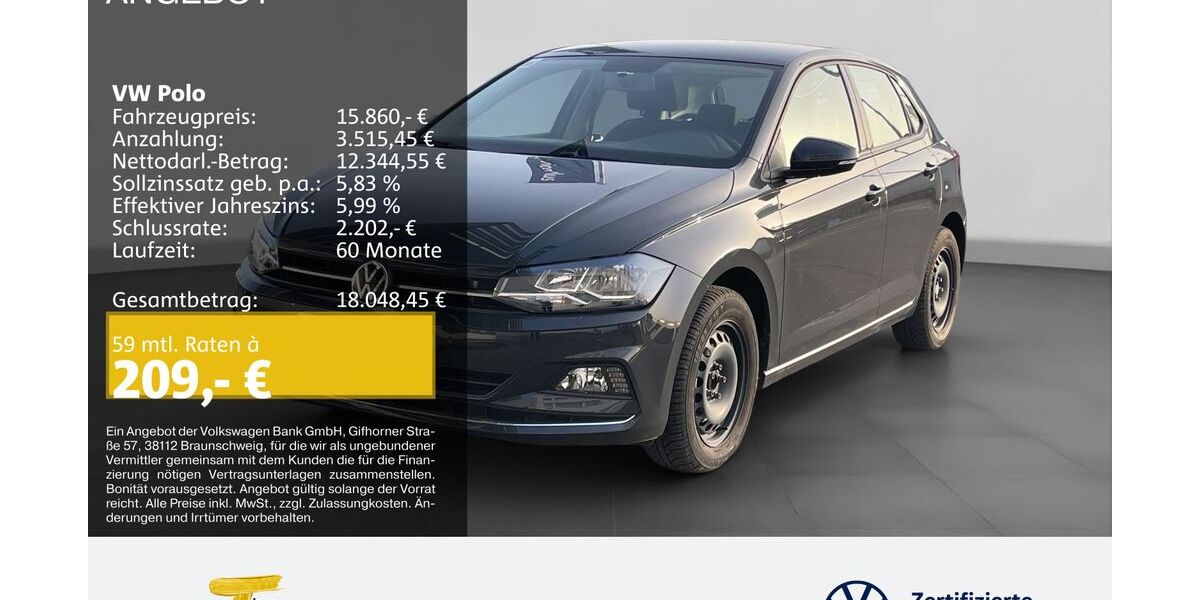 VW Polo 38.775 km 15.450 &euro; Remscheid 42897