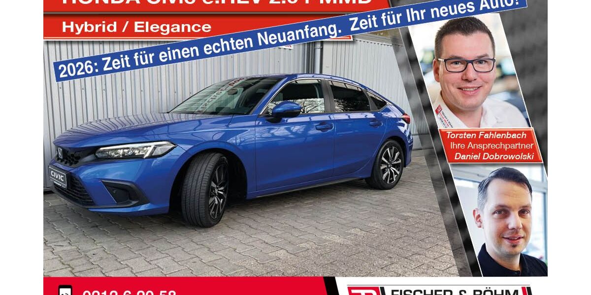 Honda Civic 10.000 km 32.790 &euro; Solingen 42699