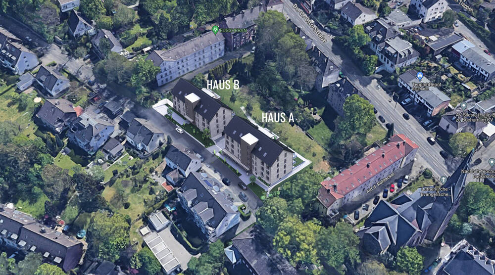 Etagenwohnung Bochum Linden - 2 Zimmer, 73 m&sup2;, 319.000&euro; | Angebot:19318614