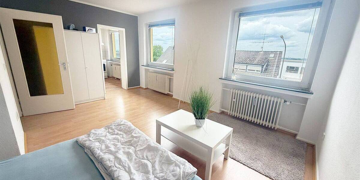 Etagenwohnung Remscheid Nord - 1 Zimmer, 36 m&sup2;, 350&euro; | Angebot:26806057