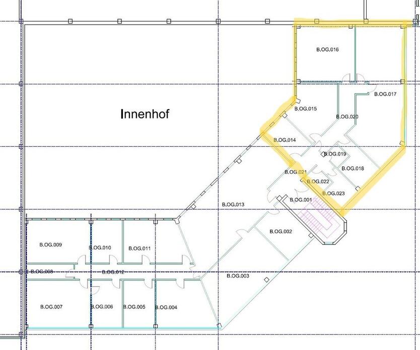 Provisionsfrei: Ca. 212 m² Büro-, Praxis- oder Studiofläche in Rtg.-Lintorf
