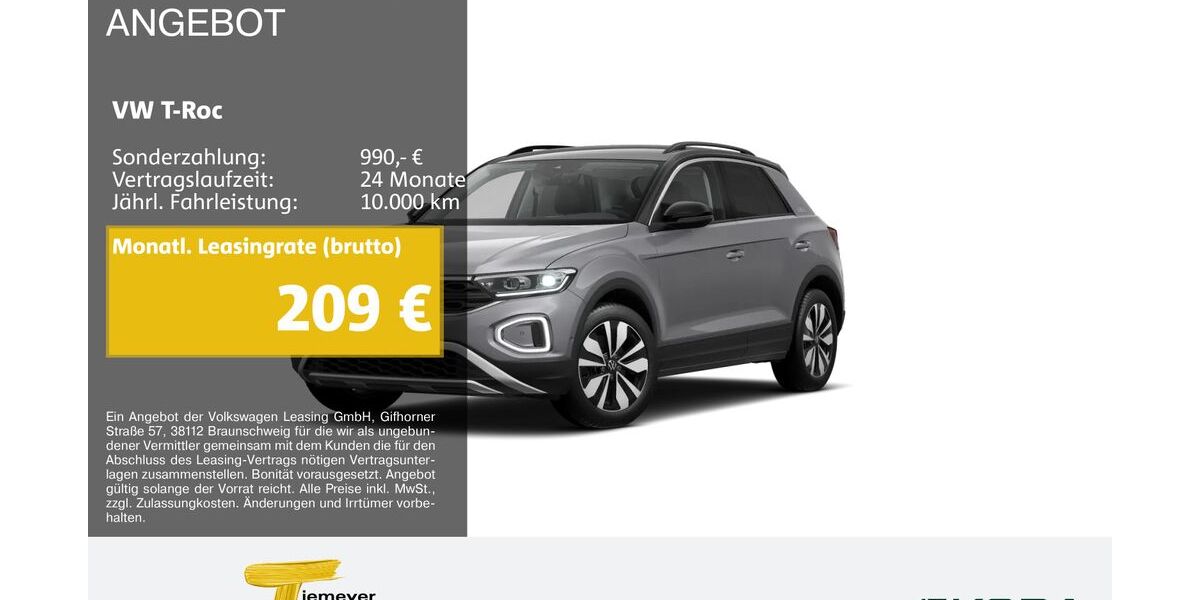 VW T-Roc 25.183 km 28.790 &euro; Remscheid 42857
