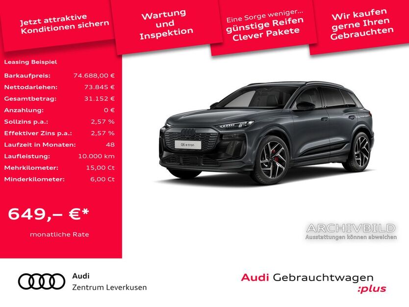 Audi Q6 e-tron 9.381 km 74.688 € Leverkusen 51373