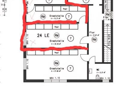 Lagerfläche, klein Werkstatt, Arbeitsraum in Schalksmühle zimmer