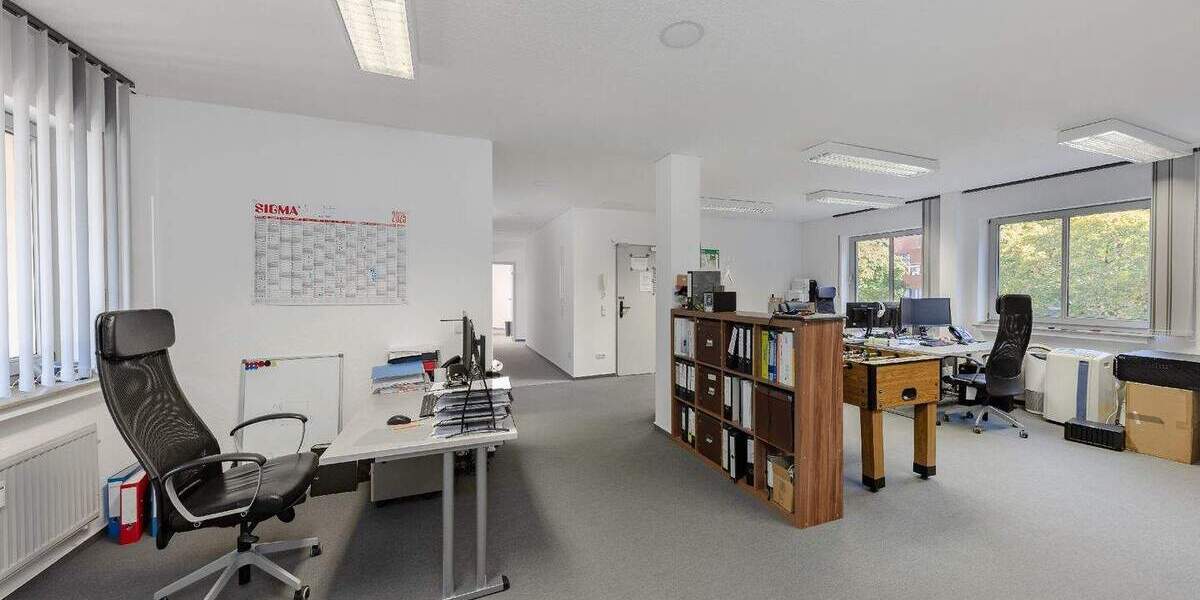 Modernes Arbeiten in zentraler Lage: Vermietete Gewerbefläche mit Büros und Sozialräumen in Milspe! 6 zimmer