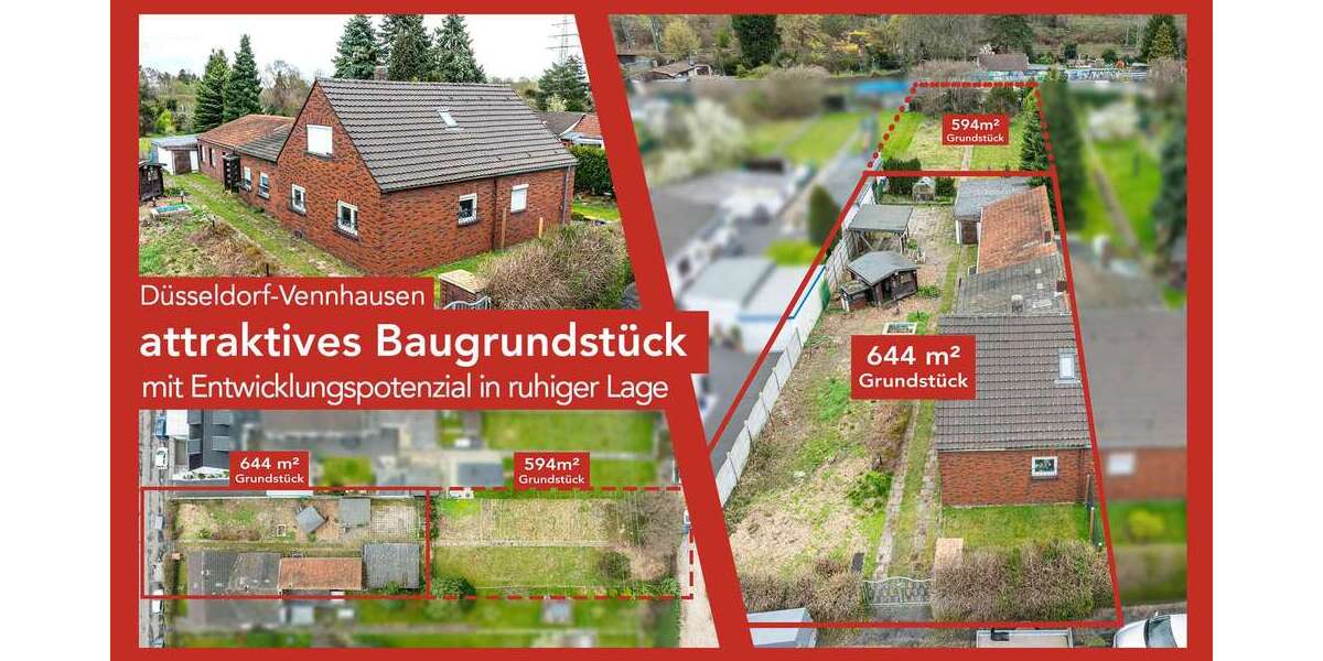 Grundstück Düsseldorf Stadtbezirk 8 - 449.000&euro; | Angebot:26764806