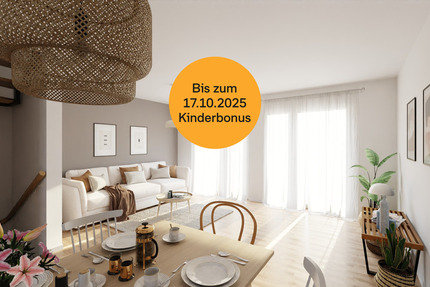 Terrasse und Dachterrasse im neugebauten Reihenmittelhaus für vollen Komfort 4 zimmer