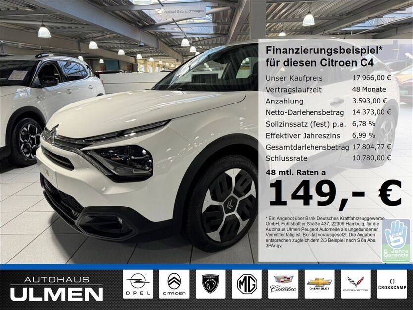 Citroen C4 25.105 km 17.966 € Düsseldorf 40233