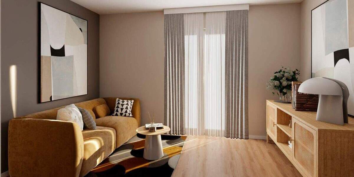 Barrierefreie Eigentumswohnung mit Loggia und offenem Wohnbereich 2 zimmer