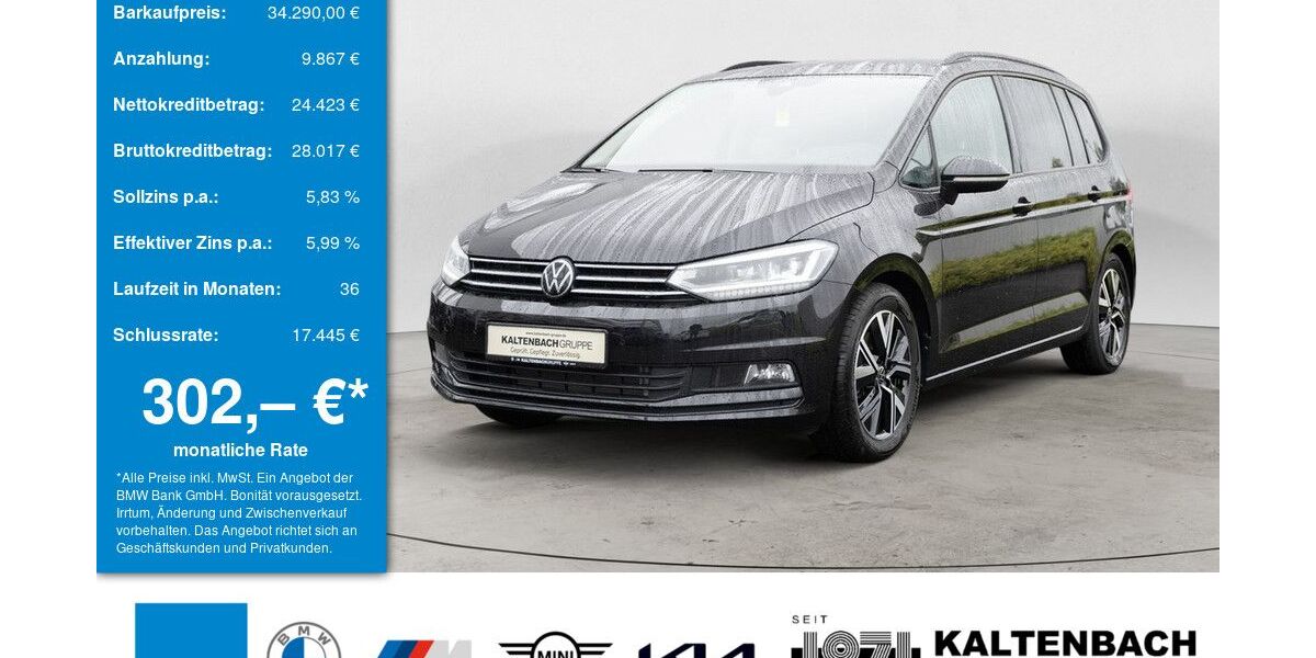 VW Touran 14.736 km 33.890 &euro; Overath-Vilkerath 51491