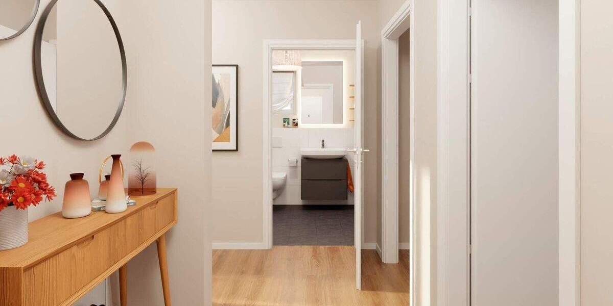 3-Zimmer-Wohnung mit 37 m² Gartenanteil und Loggia in Südausrichtung 3 zimmer