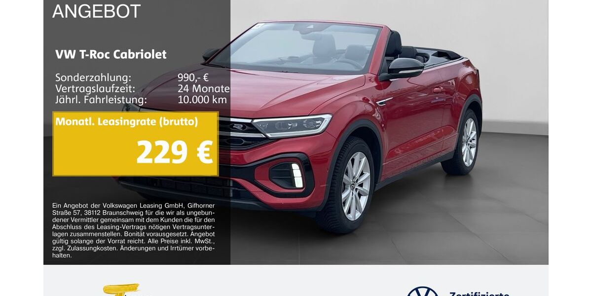 VW T-Roc 20.730 km 30.950 &euro; Remscheid 42897