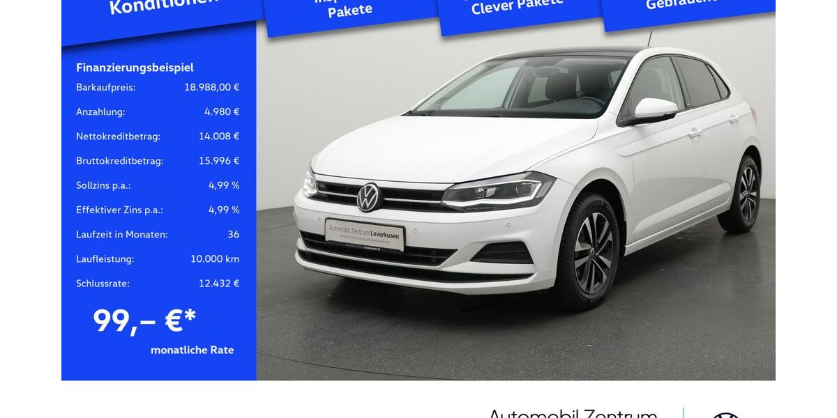 VW Polo 57.052 km 18.680 &euro; Leverkusen 51379