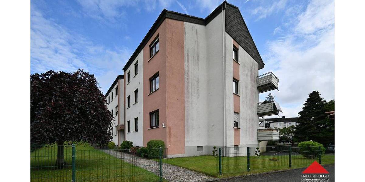 Schöne 3-Zimmer Eigentumswohnung mit Garage in beliebter Lage von Kierspe - Etagenwohnung Kierspe Kierspe Bahnhof | Angebot:26962578