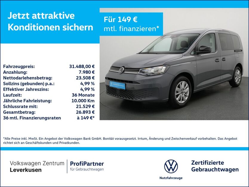 VW Caddy 12.461 km 31.480 € Leverkusen 51379