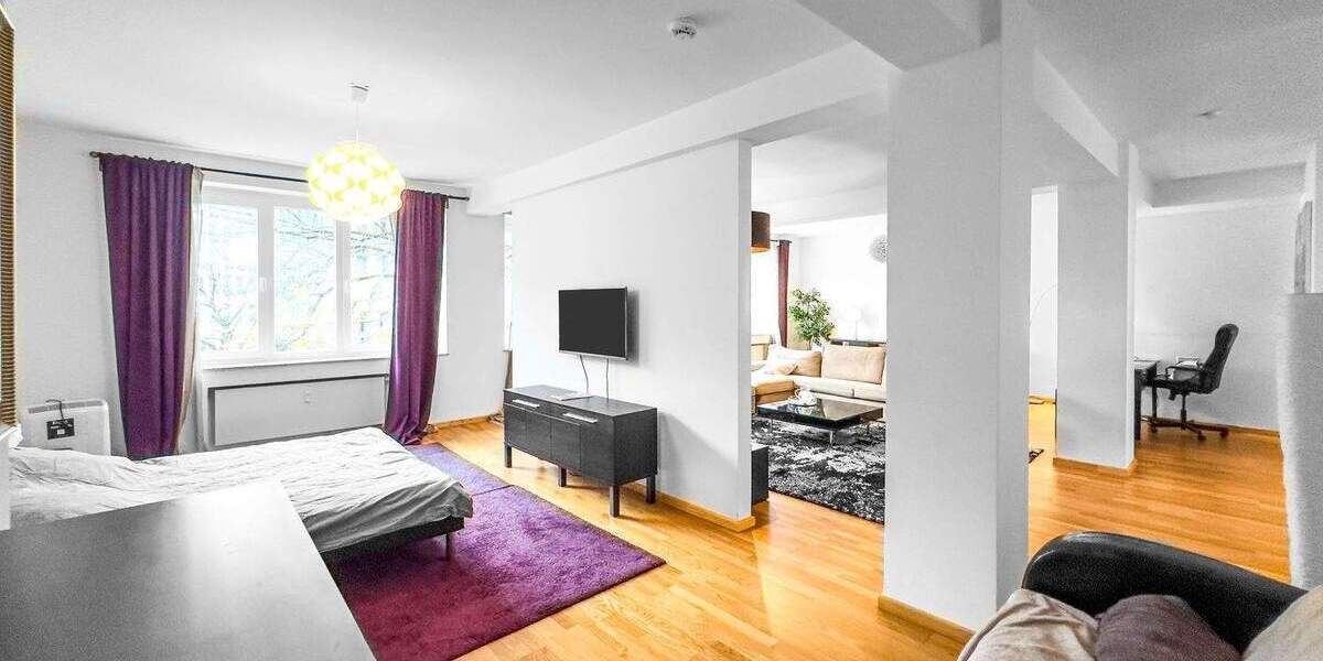 Right by the Königsallee - furnished apartment, all-inclusive rent including all costs 4 zimmer