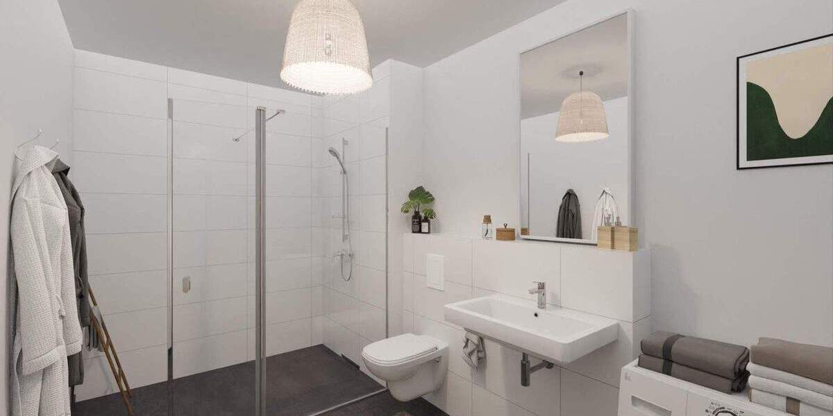 3-Zi. im 3. Obergeschoss, barrierefrei, mit Balkon und bodengleicher Dusche 3 zimmer