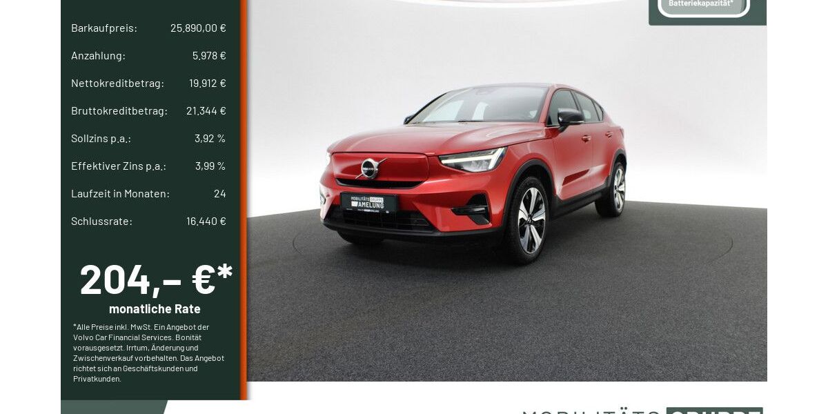 Volvo C40 33.042 km 25.390 &euro; Engelskirchen 51766