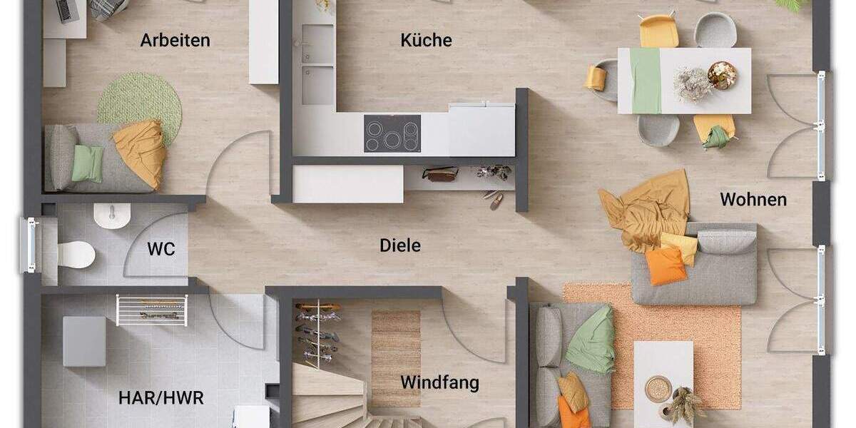 Einfamilienhaus Hagen Eilpe - 5 Zimmer, 130 m&sup2;, 301.610&euro; | Angebot:25425136