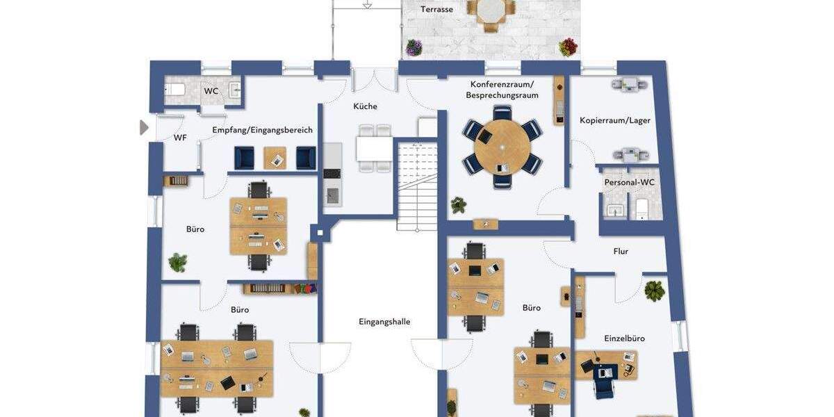 Moderner Altbaucharme in Denkmalschutzobjek - Sanierte Bürofläche zum Kauf in zentraler Lage! 6 zimmer
