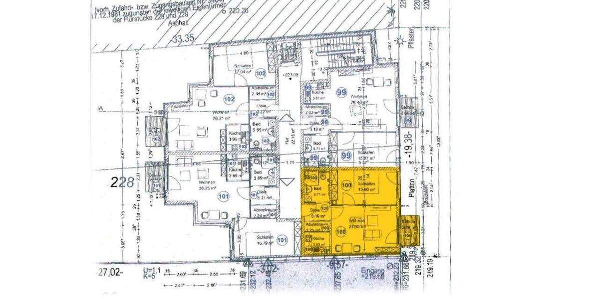 WE100 - 1. OG Barrierefreie Senioren-Wohnung 2 zimmer