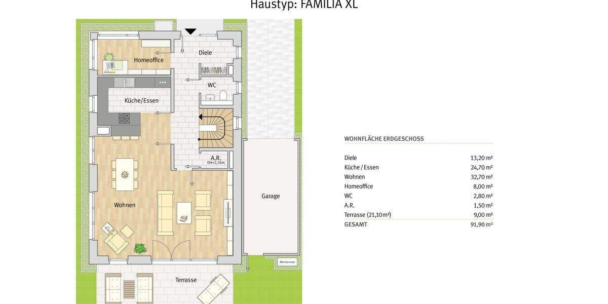 Einfamilienhaus Leverkusen Steinbüchel - 6 Zimmer, 171 m&sup2;, 846.000&euro; | Angebot:25278707