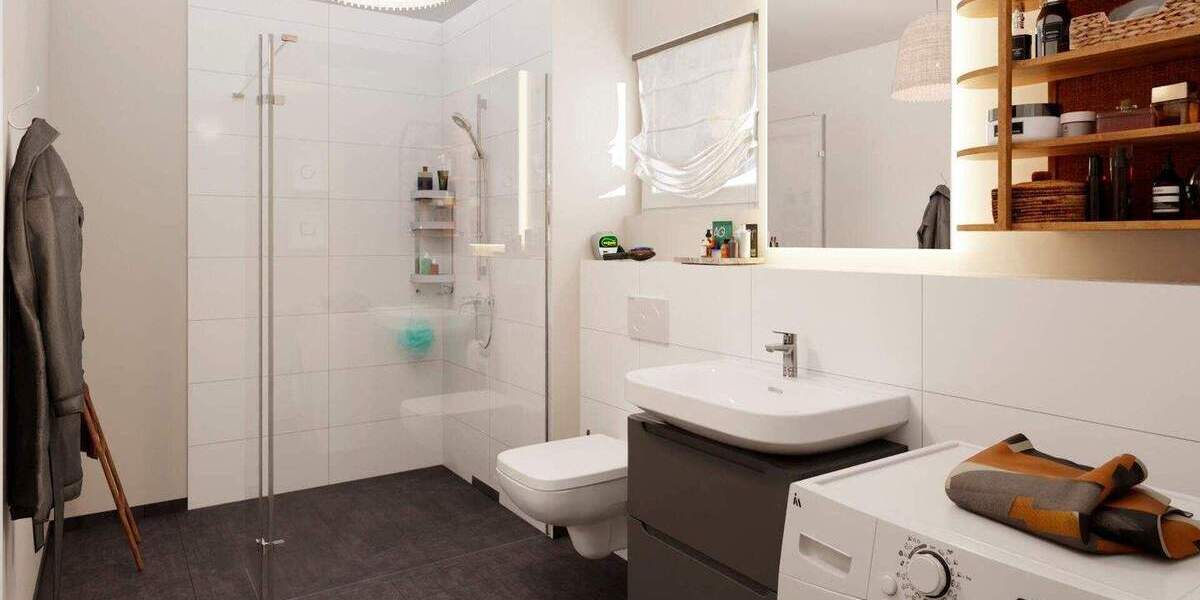 3-Zimmer-Wohnung mit 37 m² Gartenanteil und Loggia in Südausrichtung 3 zimmer