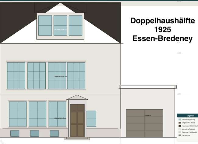 Einfamilienhaus Essen-Bredeney Bredeney - 10 Zimmer, 420 m&sup2;, 1.290.000&euro; | Angebot:26933473