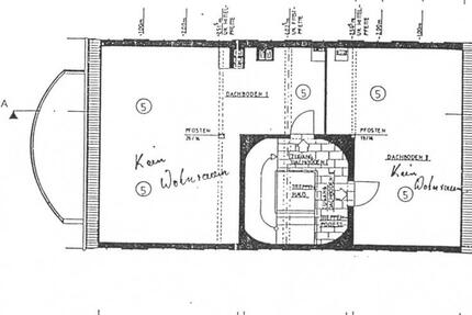Dachboden zum Selbstausbau 2 zimmer