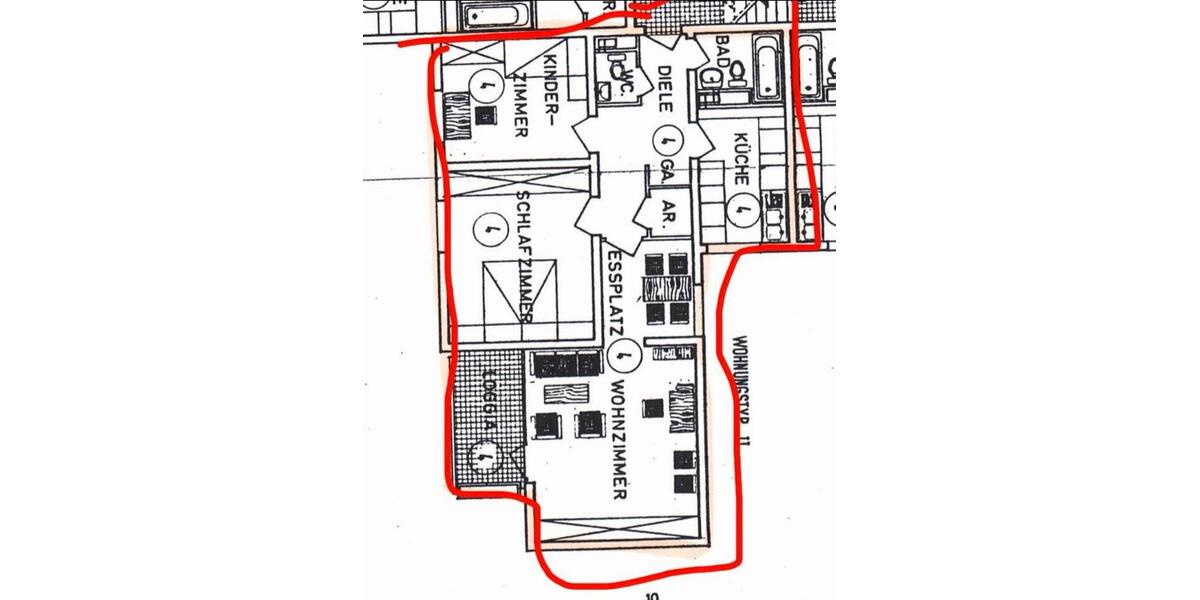 Erdgeschoßwohnung Radevormwald - 3 Zimmer, 76 m&sup2;, 115.000&euro; | Angebot:27436404