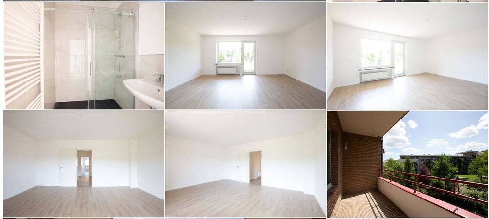 Helle 2-Zimmer-Wohnung - Erstbezug nach Sanierung in Düsseldorf (Torfbruchstraße 201)