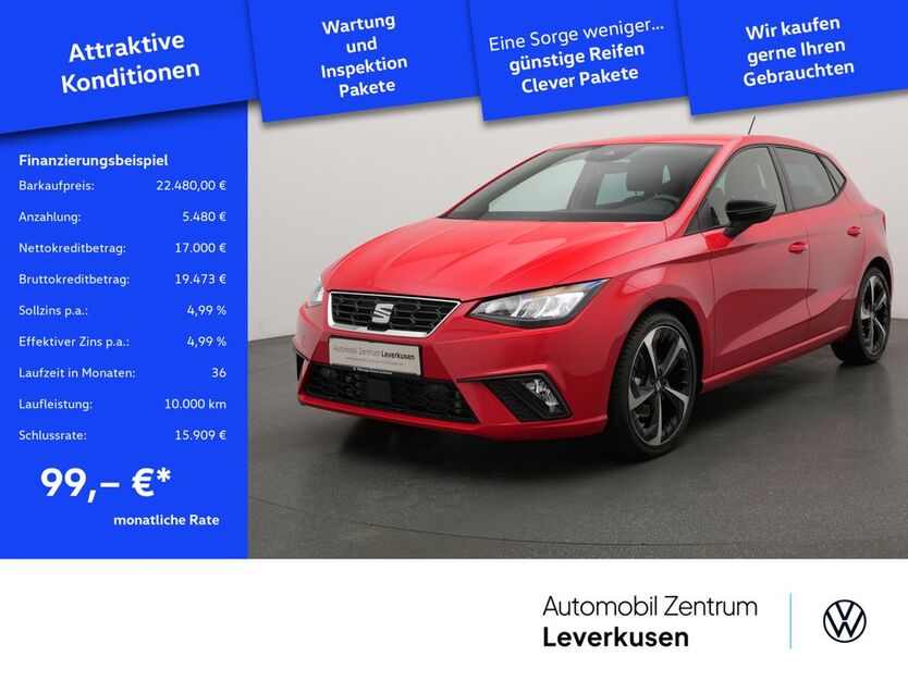 Seat Ibiza 5.947 km 21.880 € Leverkusen 51379