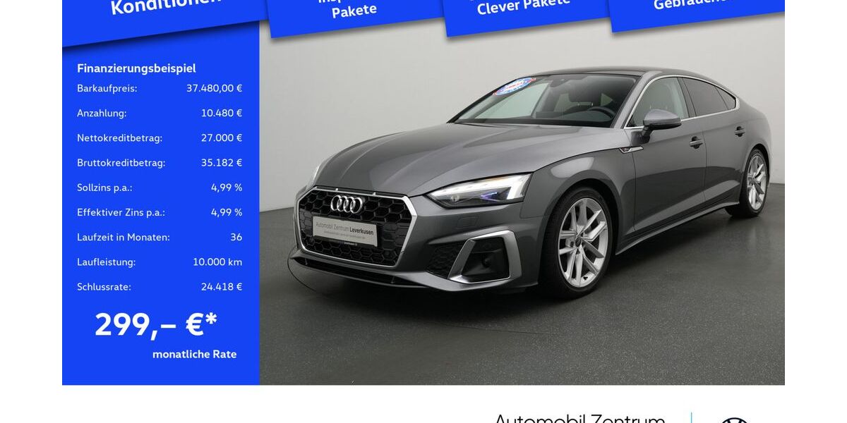 Audi A5 41.043 km 36.980 &euro; Leverkusen 51379