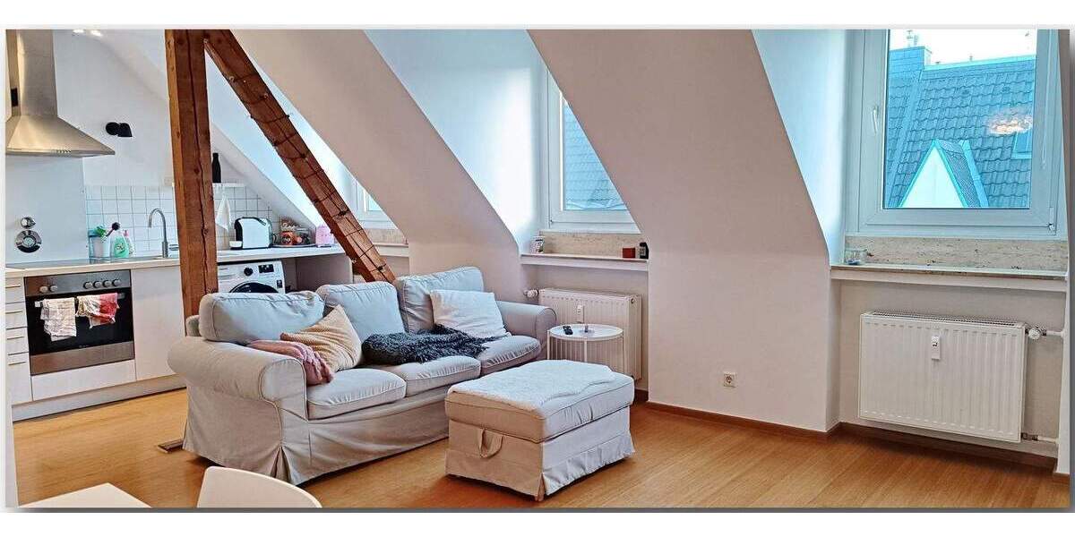 Etagenwohnung Düsseldorf Altstadt - 2 Zimmer, 47 m&sup2;, 1.000&euro; | Angebot:26107066