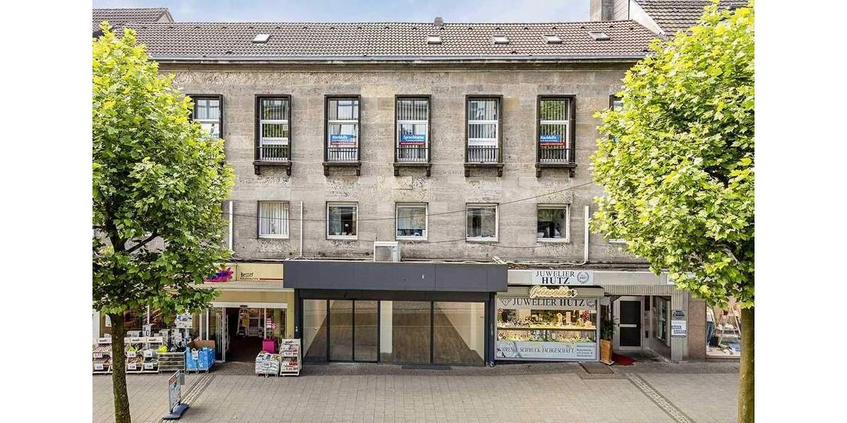 Remscheid - Geschäftshaus in 1A-City-Lage 1 zimmer